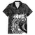 Polynesian Women's Day Hawaiian Shirt Plumeria Passion - Black LT7 Black - Polynesian Pride