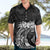 Polynesian Women's Day Hawaiian Shirt Plumeria Passion - Black LT7 - Polynesian Pride