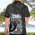 Polynesian Women's Day Hawaiian Shirt Plumeria Passion - Black LT7 - Polynesian Pride