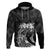 Polynesian Women's Day Hoodie Plumeria Passion - Black LT7 Pullover Hoodie Black - Polynesian Pride