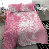Polynesian Women's Day Bedding Set Plumeria Passion - Pink LT7 - Polynesian Pride