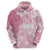 Polynesian Women's Day Hoodie Plumeria Passion - Pink LT7 - Polynesian Pride