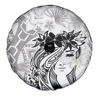 Polynesian Women's Day Spare Tire Cover Plumeria Passion - White LT7 - Polynesian Pride