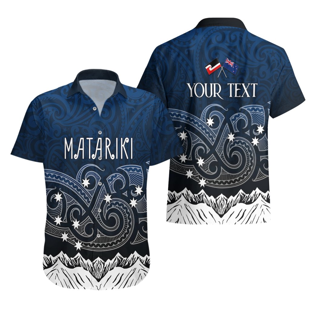 Personalised New Zealand Hawaiian Shirt Matariki Maori Patterns - Gradient LT7 - Polynesian Pride