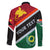 personalised-penama-and-papua-new-guinea-day-family-matching-short-sleeve-bodycon-dress-and-hawaiian-shirt-emblem-mix-style