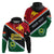 Personalised Penama and Papua New Guinea Day Hoodie Emblem Mix Style LT7 - Polynesian Pride