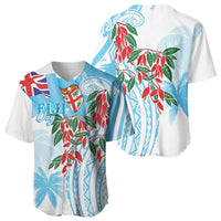 Bula Fiji Day Tagimaucia Palms Baseball Jersey Toso Mai Viti LT7 - Polynesian Pride