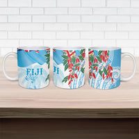 Bula Fiji Day Tagimaucia Palms Ceramic Mug Toso Mai Viti
