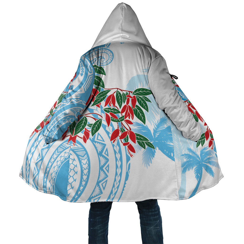 Bula Fiji Day Tagimaucia Palms Cloak Toso Mai Viti LT7 Unisex Turquoise - Polynesian Pride