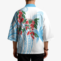 Bula Fiji Day Tagimaucia Palms Kimono Toso Mai Viti LT7 - Polynesian Pride