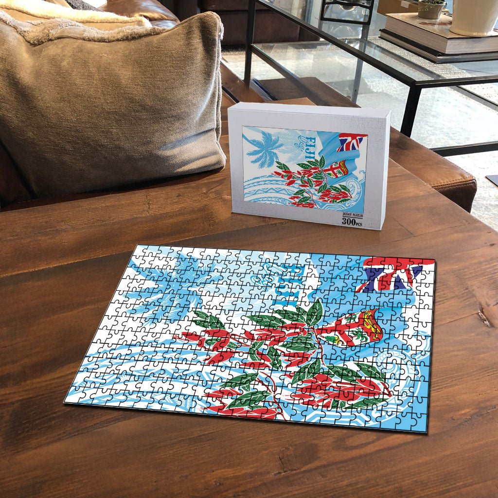 Bula Fiji Day Tagimaucia Palms Puzzle Toso Mai Viti