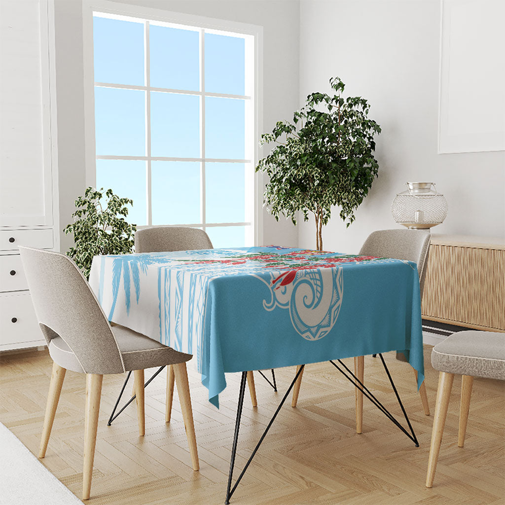 Bula Fiji Day Tagimaucia Palms Tablecloth Toso Mai Viti LT7 - Polynesian Pride