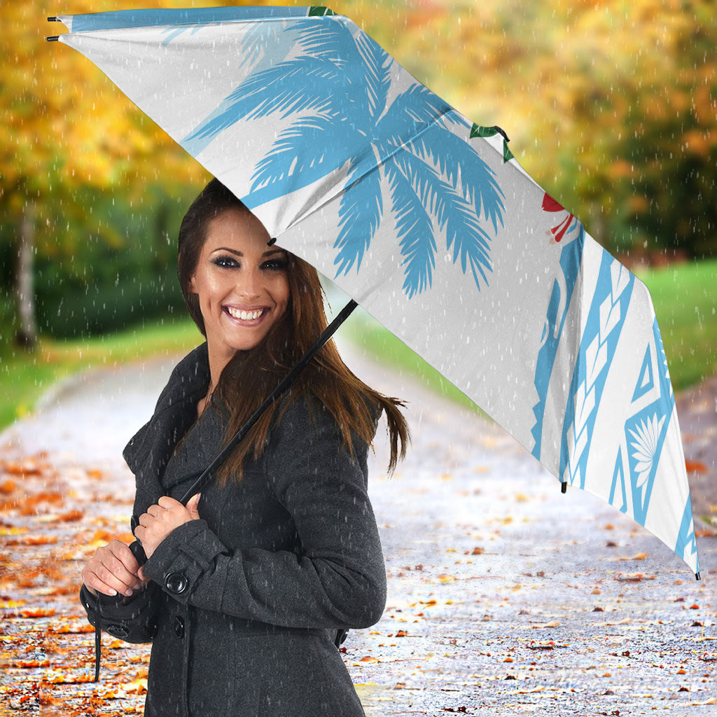 Bula Fiji Day Tagimaucia Palms Umbrella Toso Mai Viti LT7 - Polynesian Pride