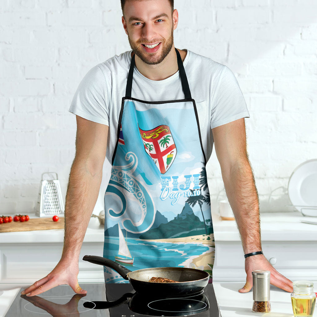 Bula Fiji Seascape Apron Fiji Day - Islands Heritage LT7 - Polynesian Pride