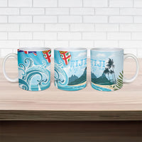 Bula Fiji Seascape Ceramic Mug Fiji Day - Islands Heritage LT7 - Polynesian Pride