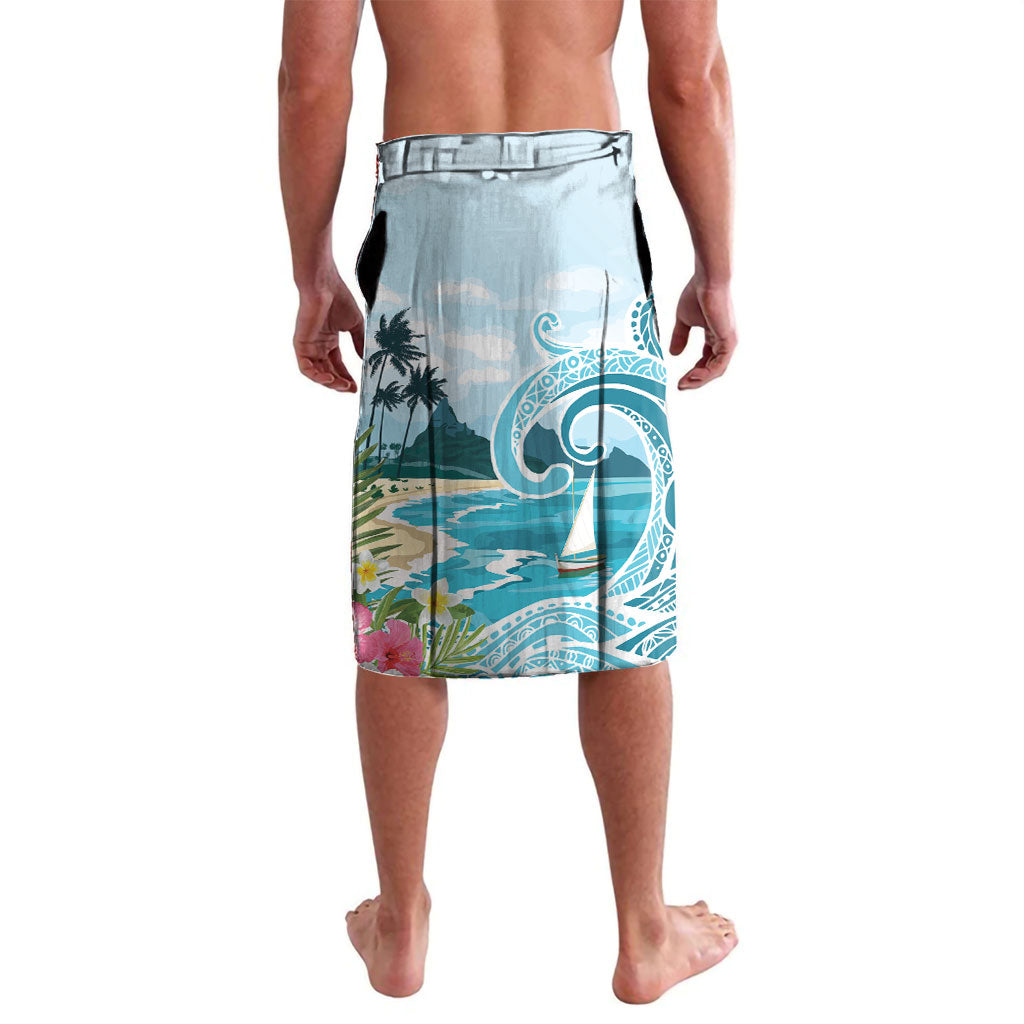 Bula Fiji Seascape Lavalava Fiji Day - Islands Heritage LT7 - Polynesian Pride
