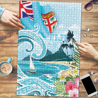 Bula Fiji Seascape Puzzle Fiji Day - Islands Heritage LT7 Multicolor - Polynesian Pride