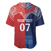 TokoUso Tonga Samoa Brothers Forever Custom Baseball Jersey Ulafala and Heilala Unity LT7 - Polynesian Pride
