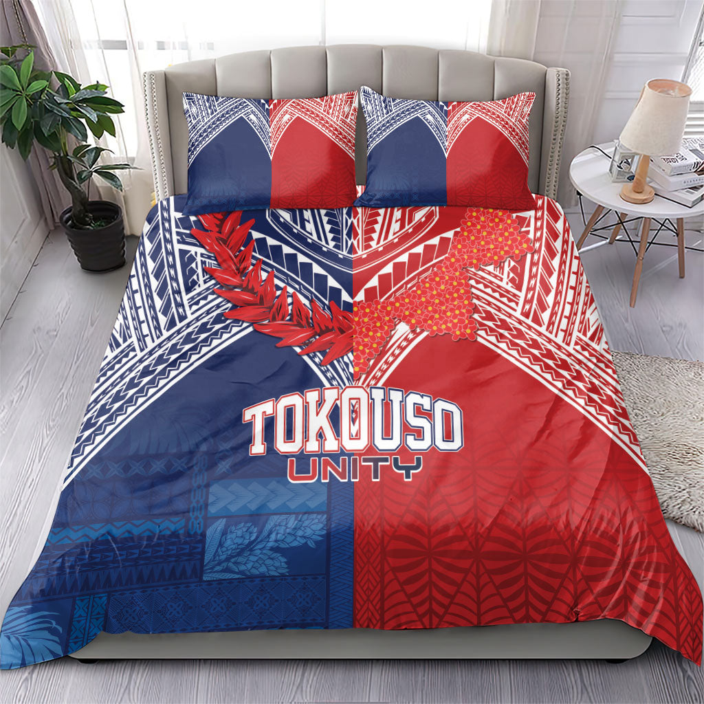 TokoUso Tonga Samoa Brothers Forever Bedding Set Ulafala and Heilala Unity LT7 - Polynesian Pride