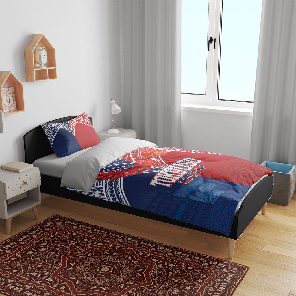 TokoUso Tonga Samoa Brothers Forever Bedding Set Ulafala and Heilala Unity LT7 - Polynesian Pride