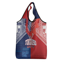 TokoUso Tonga Samoa Brothers Forever Grocery Bag Ulafala and Heilala Unity LT7 - Polynesian Pride