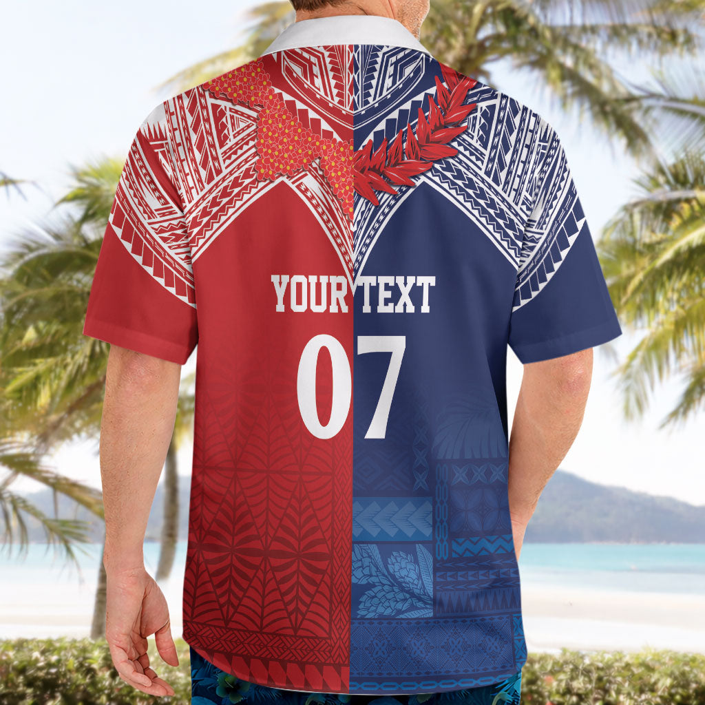 TokoUso Tonga Samoa Brothers Forever Custom Hawaiian Shirt Ulafala and Heilala Unity LT7 - Polynesian Pride