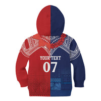 TokoUso Tonga Samoa Brothers Forever Custom Kid Hoodie Ulafala and Heilala Unity LT7 - Polynesian Pride