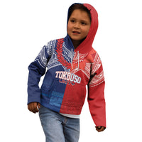 TokoUso Tonga Samoa Brothers Forever Custom Kid Hoodie Ulafala and Heilala Unity LT7 - Polynesian Pride