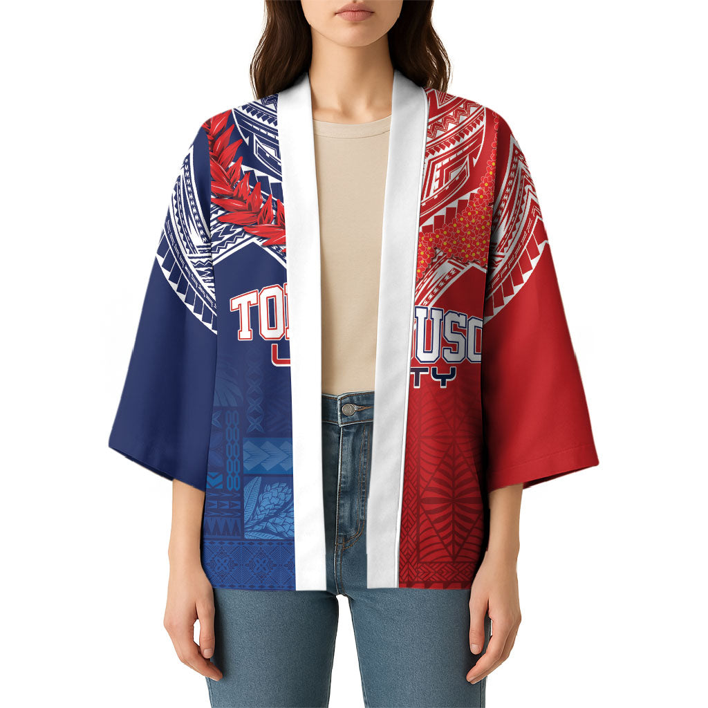 TokoUso Tonga Samoa Brothers Forever Custom Kimono Ulafala and Heilala Unity LT7 - Polynesian Pride