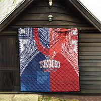 TokoUso Tonga Samoa Brothers Forever Quilt Ulafala and Heilala Unity LT7 - Polynesian Pride
