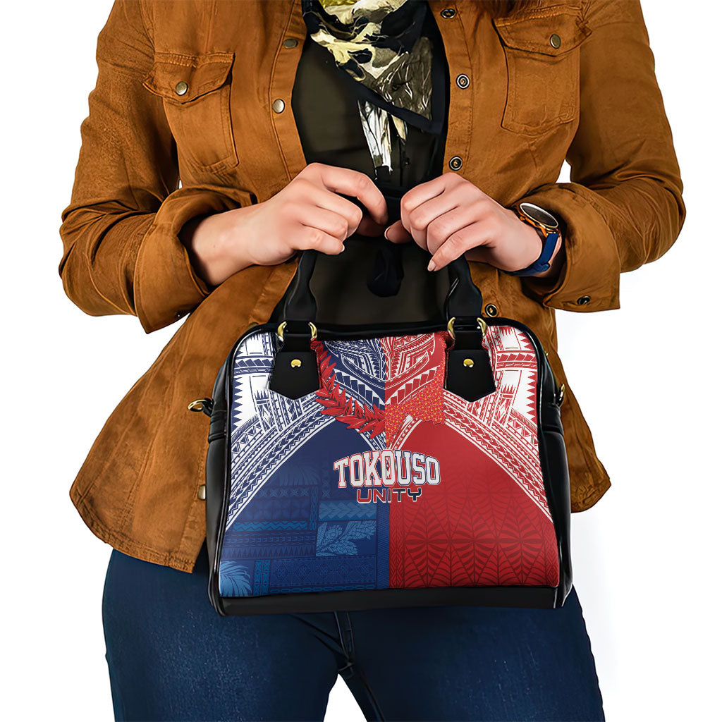 TokoUso Tonga Samoa Brothers Forever Shoulder Handbag Ulafala and Heilala Unity LT7 - Polynesian Pride
