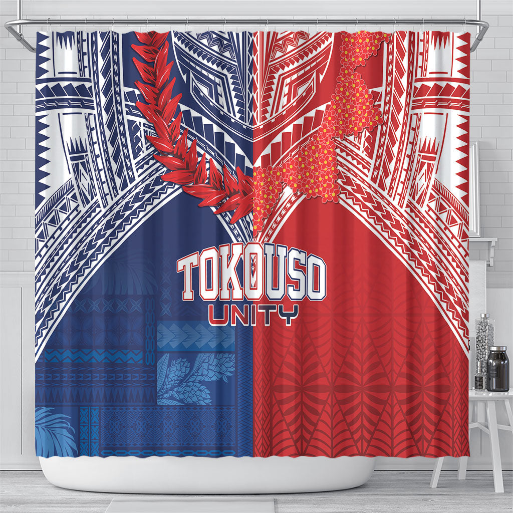 TokoUso Tonga Samoa Brothers Forever Shower Curtain Ulafala and Heilala Unity LT7 - Polynesian Pride