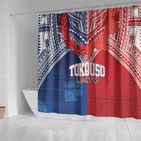 TokoUso Tonga Samoa Brothers Forever Shower Curtain Ulafala and Heilala Unity LT7 - Polynesian Pride
