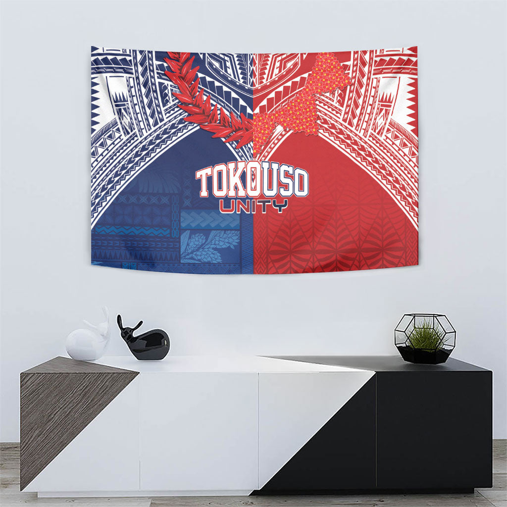 TokoUso Tonga Samoa Brothers Forever Tapestry Ulafala and Heilala Unity LT7 - Polynesian Pride
