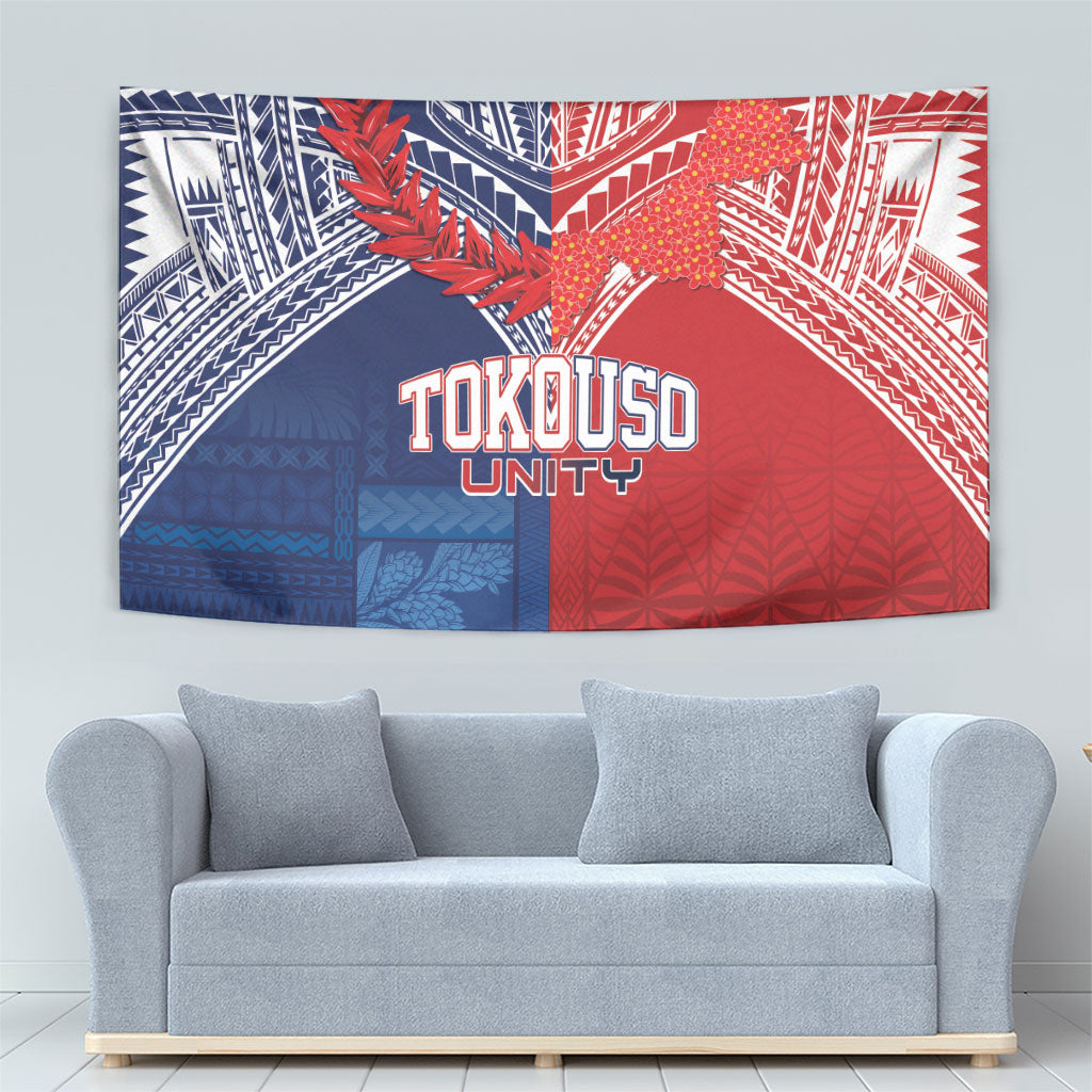 TokoUso Tonga Samoa Brothers Forever Tapestry Ulafala and Heilala Unity LT7 - Polynesian Pride