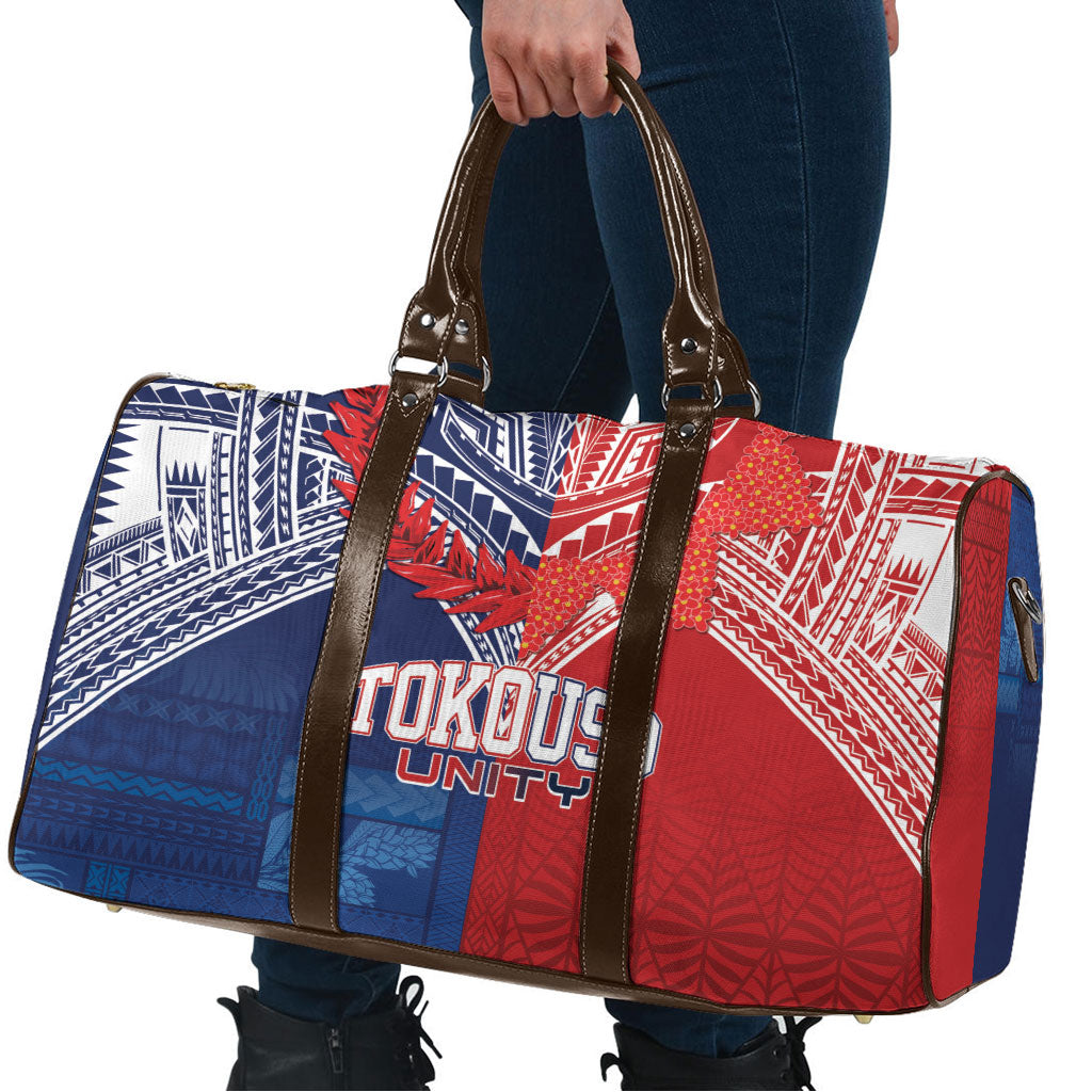 TokoUso Tonga Samoa Brothers Forever Travel Bag Ulafala and Heilala Unity