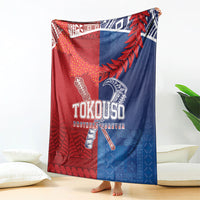 TokoUso Tonga and Samoa Blanket Warriors War Clubs LT7 - Polynesian Pride