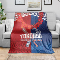 TokoUso Tonga and Samoa Blanket Warriors War Clubs LT7 - Polynesian Pride