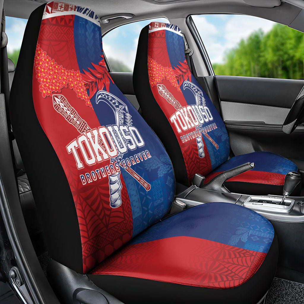 TokoUso Tonga and Samoa Car Seat Cover Warriors War Clubs LT7 - Polynesian Pride