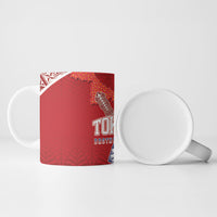 TokoUso Tonga and Samoa Ceramic Mug Warriors War Clubs LT7 - Polynesian Pride