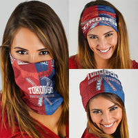 TokoUso Tonga and Samoa Neck Gaiter Warriors War Clubs LT7 - Polynesian Pride