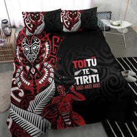 Aotearoa Toitu Te Tiriti Bedding Set Whakairo Wheku LT7 - Polynesian Pride