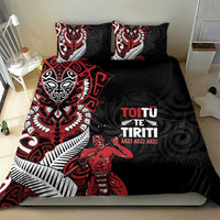 Aotearoa Toitu Te Tiriti Bedding Set Whakairo Wheku LT7 - Polynesian Pride