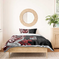 Aotearoa Toitu Te Tiriti Bedding Set Whakairo Wheku LT7 - Polynesian Pride