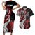 Aotearoa Toitu Te Tiriti Couples Matching Short Sleeve Bodycon Dress and Hawaiian Shirt Whakairo Wheku