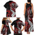 Aotearoa Toitu Te Tiriti Family Matching Tank Maxi Dress and Hawaiian Shirt Whakairo Wheku