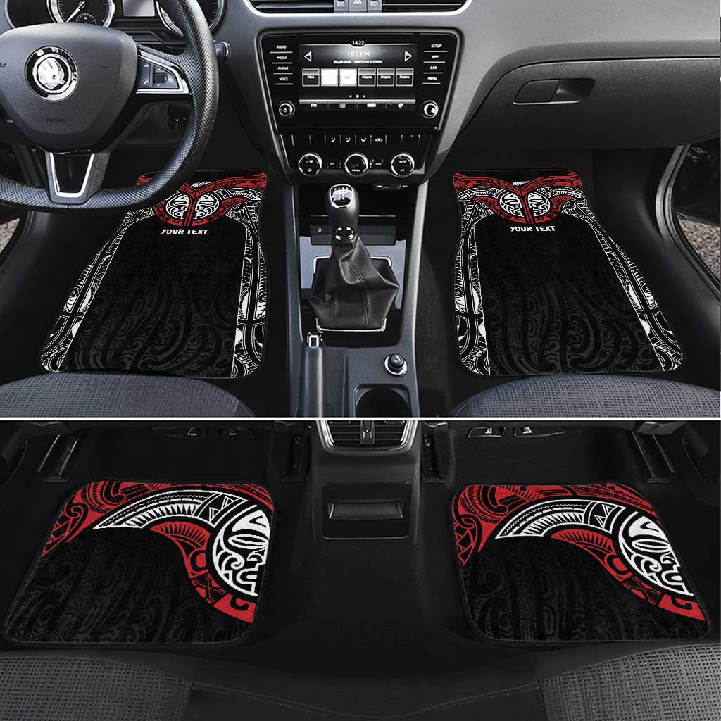 Aotearoa Maori Personalized Car Mats Toitu Te Tiriti Ake! Ake! Ake!