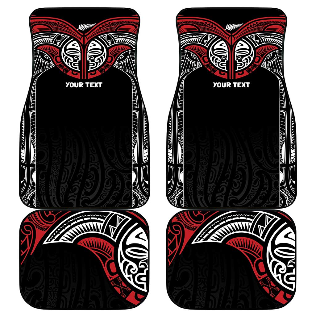 Aotearoa Maori Personalized Car Mats Toitu Te Tiriti Ake! Ake! Ake!