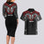 Aotearoa Maori Personalized Couples Matching Long Sleeve Bodycon Dress and Hawaiian Shirt Toitu Te Tiriti Ake! Ake! Ake!