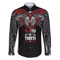 Aotearoa Maori Personalized Family Matching Puletasi and Hawaiian Shirt Toitu Te Tiriti Ake! Ake! Ake!